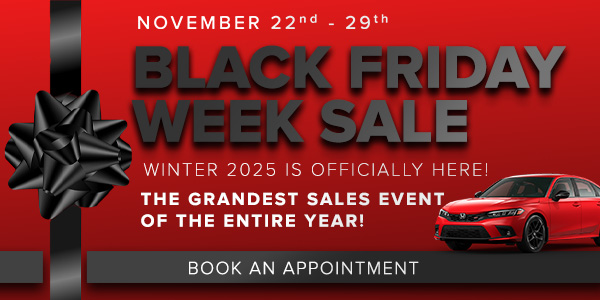 Mississauga Honda's Black Friday Sales Event