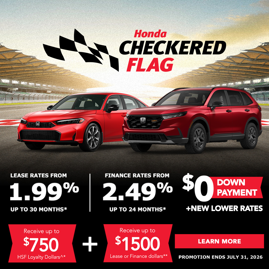 Honda Monthly Promotions
